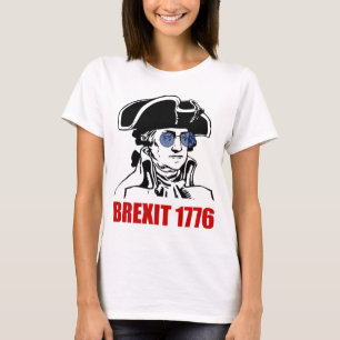 T-shirt UE 1776 de George Washington Brexit marquent des