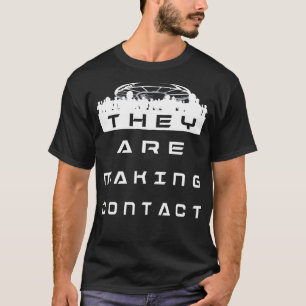 T-shirt Ufo Belivers Alien Contact Extérieur Extraterrestr