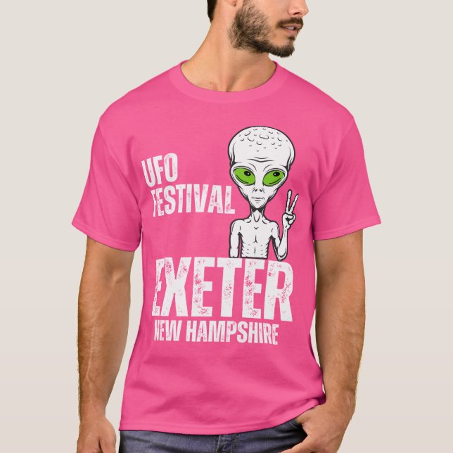 T-shirt Ufo Festival - Exeter New Hampshire (Devant)