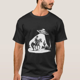 T-shirt Ufo Howdy Alien Cowboy Costume Halloween Ufo Weste