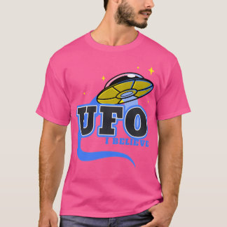 T-shirt Ufo Je Crois