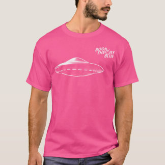 T-shirt Ufo livre théorie bleu