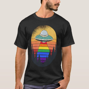 T-shirt Ufo Saucers LGBT gay et lesbienne gay g