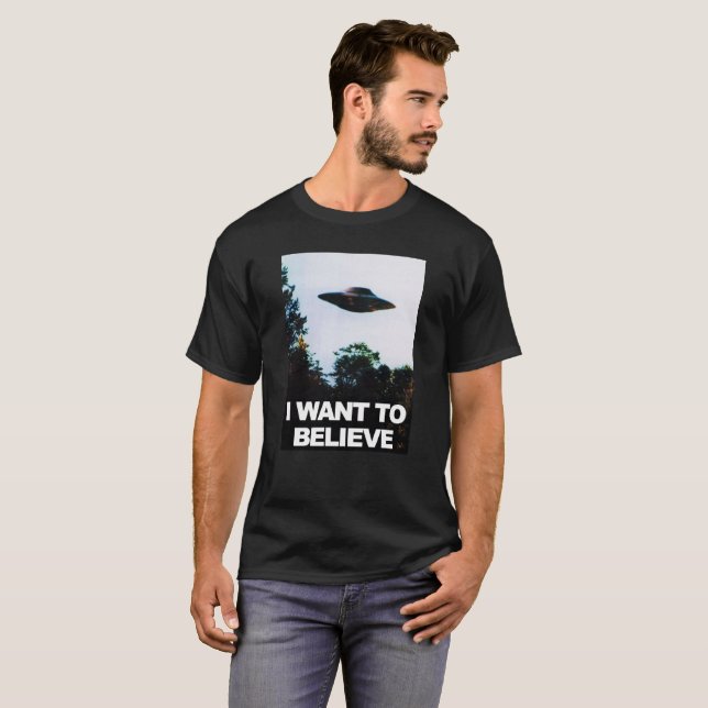 T-shirt UFO Shirt - I Want To Believe Allient UFO Tee (Devant entier)