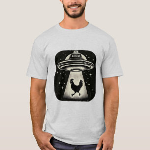 T-Shirt UFO Taxi à Travers