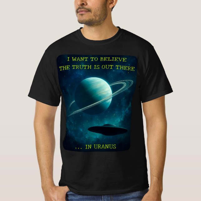 T-shirt — UFO, UAP Believe (Vorderseite)