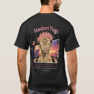 T-shirt ujutsu Kaisen Graphic Tee | Chemise Yuji Itadori