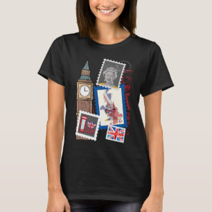 T-shirt UK Travel London Tourist Souvenir, Big Ben