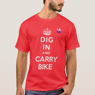 T-shirt UKCyclocross - fouille dedans et portent le vélo