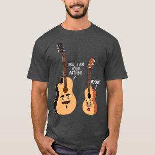 T-shirt Uke I Am Your Père Funny Guitare et Ukulele