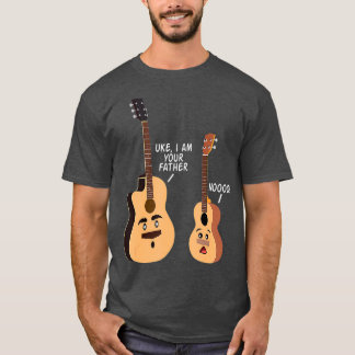 T-shirt Uke I Am Your Père Funny Guitare et Ukulele