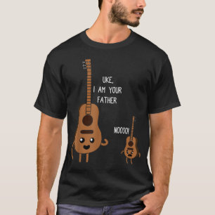T-shirt Uke Je Suis Ton Père Drôle Ukulele Banjo Guitare P