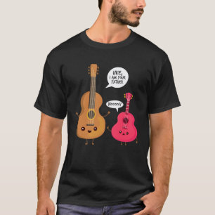 T-shirt Uke Je Suis Ton Père  Humour Guitare et Ukulele
