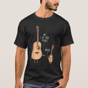 T-shirt Uke Je Suis Ton Père Musique Guitare