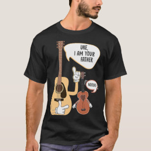 T-shirt Uke Je Suis Ton Père Musique Ukulele Guitar Player