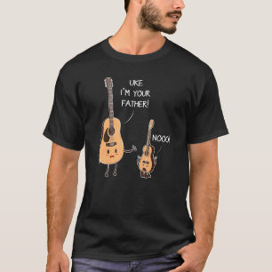 T-shirt Uke Je suis ton père Ukulele Guitar Musique Père