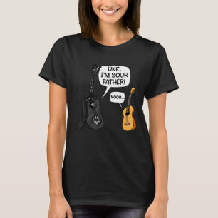 T-shirt Uke Je Suis Ton Père Ukulele Guitare Musique