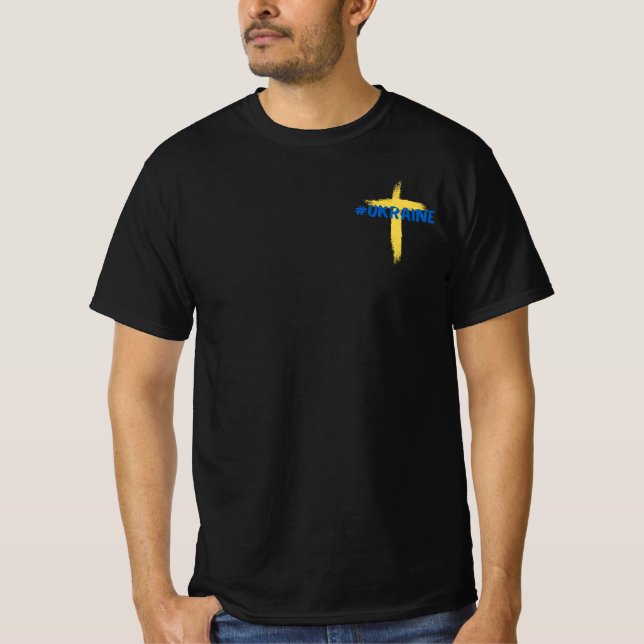 T-shirt #Ukraine (Devant)