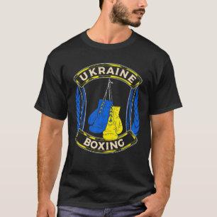 T-shirt Ukraine Boxer National Ukrainien Patriot Box Sport