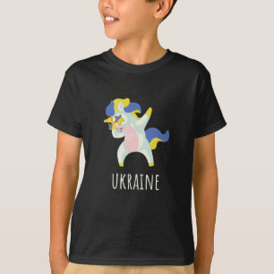 T-shirt Ukraine Dabbing Dabbing Unicorne
