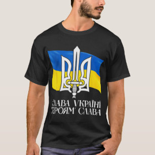 T-shirt Ukraine drapeau et trident ukrainien 9