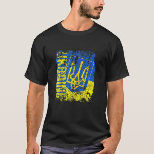 T-shirt Ukraine Drapeau Ukrainien Amour Fière D'Être Ukrai