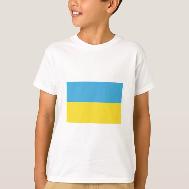 T-shirt Ukraine FLAG International (Devant)