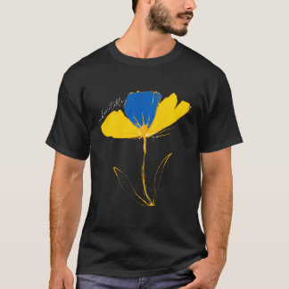 T-shirt Ukraine 'Indomptable' L'Esprit Ukrainien Invincibl