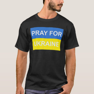 T-shirt Ukraine Lots Ukraine Carte Priez Pour L'Ukraine