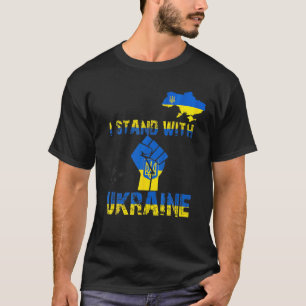 T-shirt Ukraine Map Pray For Ukraine