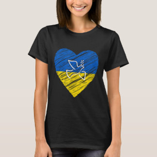 T-shirt Ukraine Paix Dove Love Stop War Conflict