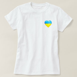 T-shirt Ukraine - Paix - Drapeau De L'Ukraine