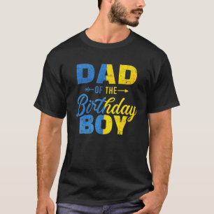 T-shirt Ukraine Papa Of The Birthday Boy Matching Family P