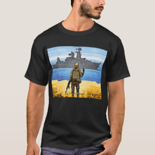 T-shirt Ukraine Timbre postal
