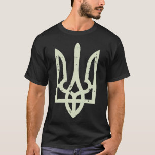T-shirt Ukraine Tryzub Symbole Pochette Ukraine Trident Ho