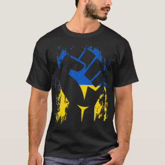 T-shirt Ukraine Ukrainian Flag Stand With Ukraine 