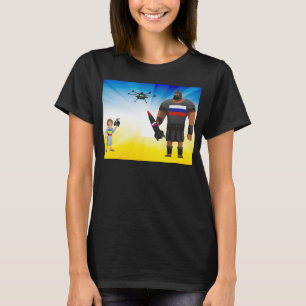 T-Shirt Ukrainische Drohnen-Dominanz