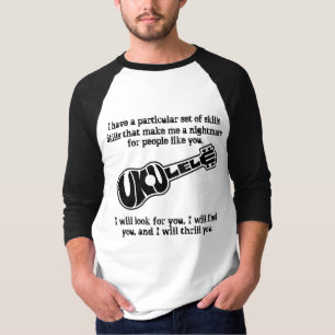 T-shirt Ukulélé