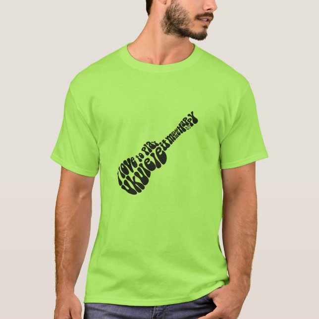 T-shirt ukulele (Devant)