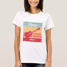 T-shirt Ukulele de style Vintage personnalisable