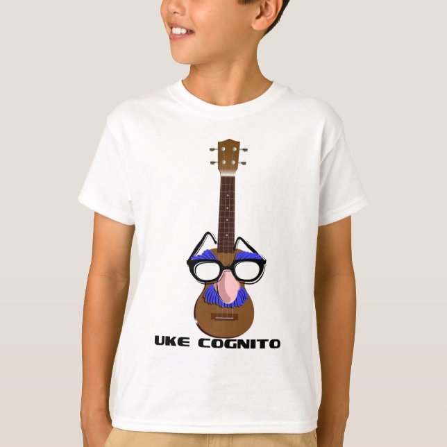 T-shirt Ukulélé incognito (Devant)