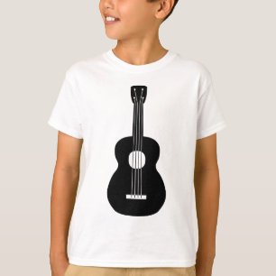 T-shirt Ukulele - Noir