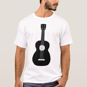 T-shirt Ukulele - Noir