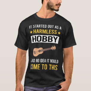 T-shirt Ukulele passe-temps inoffensif