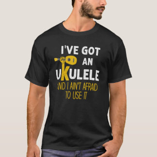 T-shirt Ukulele Player Guitar Hawaiian Music Players Music