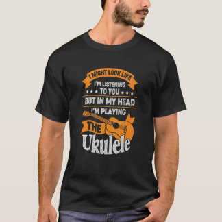 T-shirt Ukulele pour un joueur d'ukulele