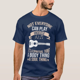 T-shirt Ukulele Uke Petite guitare Ukuléliste musicien