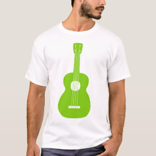 T-shirt Ukulele - Vert Martien