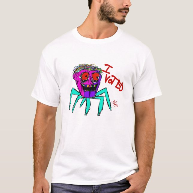 T-shirt Ulster Comté J'Ai Voté Mème (Devant)