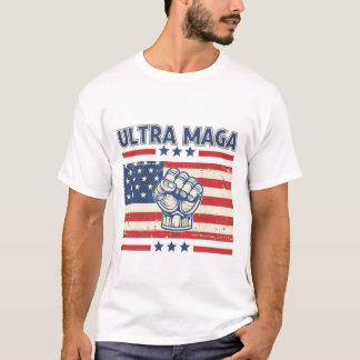 T-shirt Ultra MAGA - Donald Trump patriotique